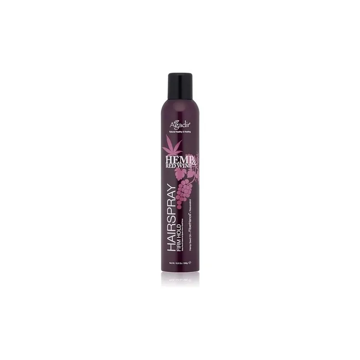 Agadir Hemp & Red Wine Firm Hold Hair Spray 105 Oz