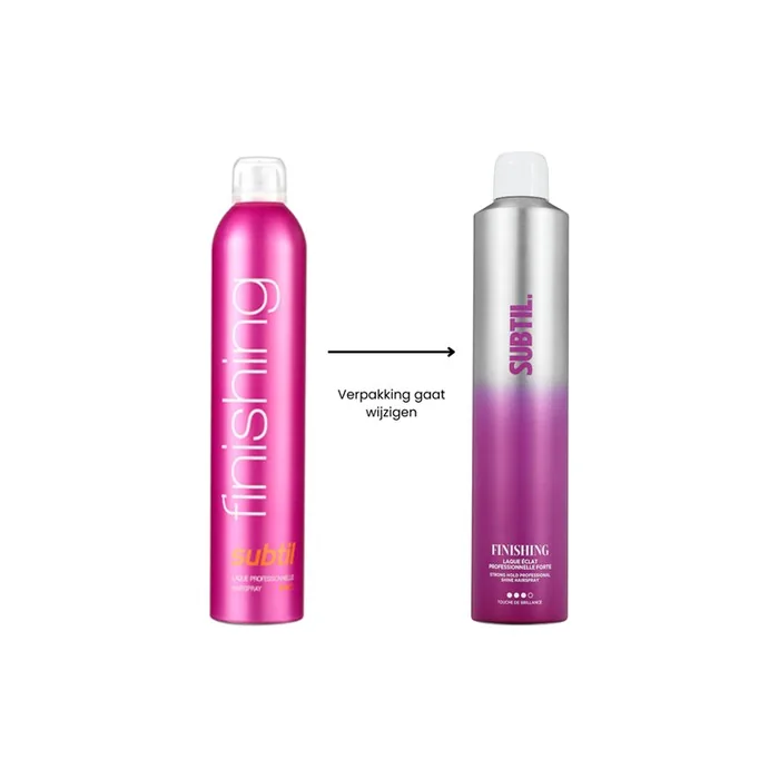 Subtil Finishing Strong Hold Shine Hairspray 500 Ml
