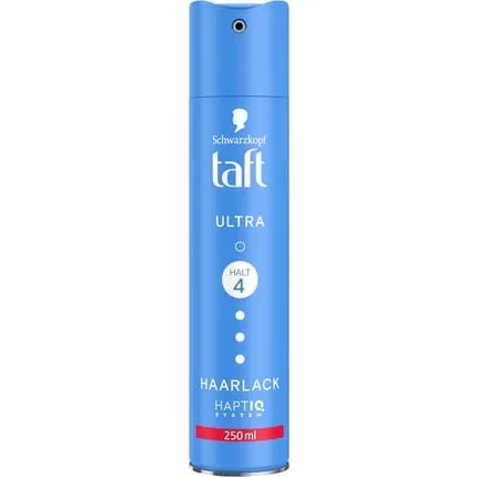 Schwarzkopf Taft Ultra Hair Spray 250ml Hold Level 4 Hair Styling Vegan Formula