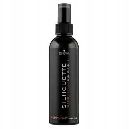 Silhouette Super Hold Pump Spray Very Strong Hair Spray 200ml