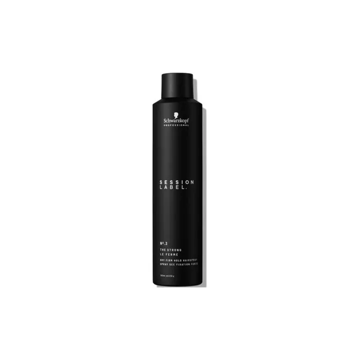 Schwarzkopf Session Label The Strong Dry Firm Hold Hairspray 500ml