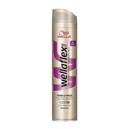 WELLAFLEX Max Hold Hair Spray 250ml - Pack of 5
