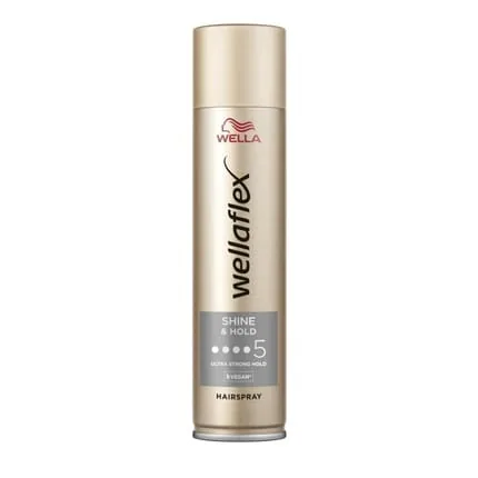 Wellaflex Hairspray Shiny Hold Ultra Strong