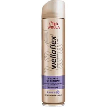 Wella Flex Hairspray Fullness Ultra Strong - Hairspray - 250 Ml