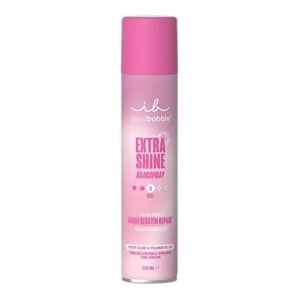 Invisibobble Extra Shine Hairspray With Instant Shine And Uv Protection