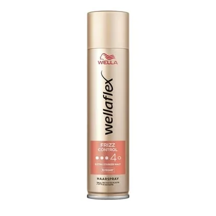 Wellaflex Frizz Control Hairspray Antifrizz Spray With 48h Extra Strong Hold