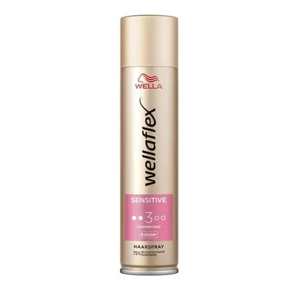 Wellaflex Sensitive Hairspray For Women Up To 48 Hours Strong Hold