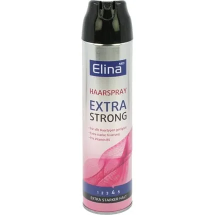 Elina Hairspray Elina 300ml Extra Strong Hold For All Hair Types With Pro Vitamin B5