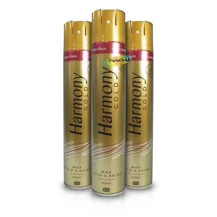 Harmony Gold Max Hold & Shine Argan Oil Hair Spray