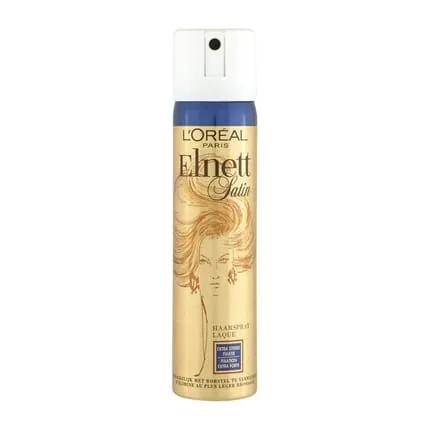 L'Oreal Paris Elnett Satin Extra Strong Dark Blue Hair Spray