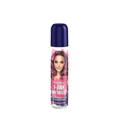 Venita 1day Metallic Hair Spray No M1 Metallic Pink Metallic Pink 50ml