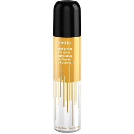 Venita Glitter Hair Spray Gold Glitter 75 Ml