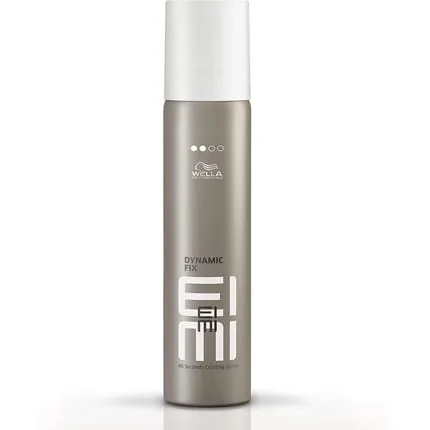 Wella EIMI Dynamic Fix 45 Second Modeling Spray Hair Spray for Flexibility Style and Protection from External Influences like Moisture UV Rays and Heat Protection Spray for Flat Iron 75ml