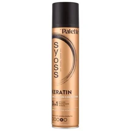Syoss Palette Hair Spray 3 In 1 300 Milliliters Keratin