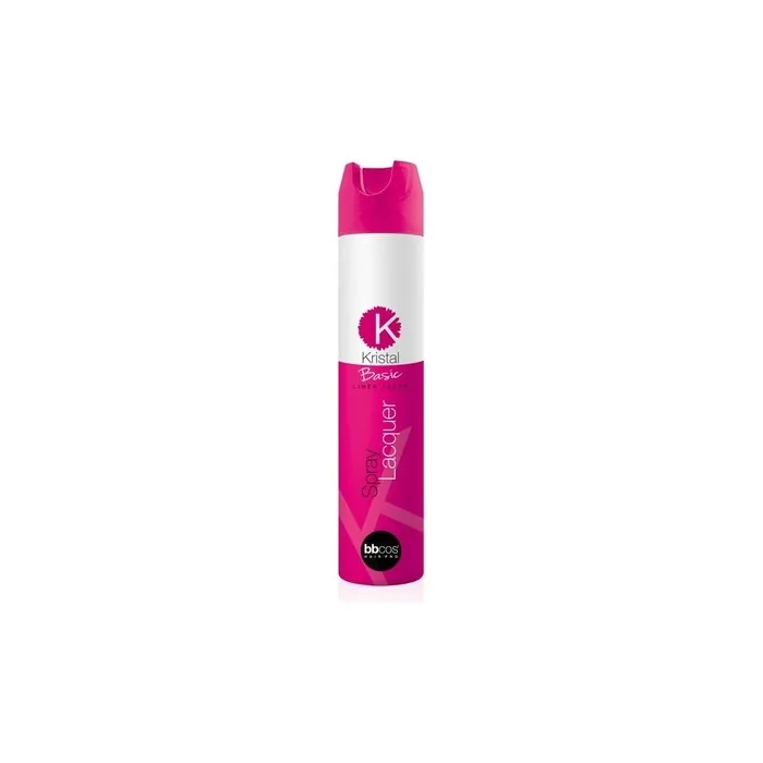 Bbcos Kristal Basic Spray Lacquer 500ml A Versatile Hair Styling Spray For A Strong Hold