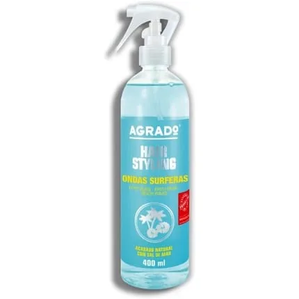 Surfer Waves Natural Hair Finish Saltwater Hair Spray 400ml Agrado
