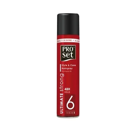 Proset Hairspray Ultimate Strong - Ultimate Strong Hold Hair Spray