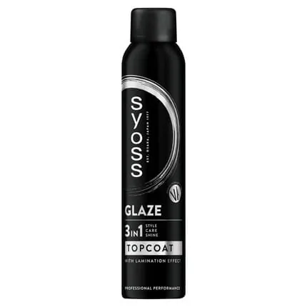Syoss Glaze Topcoat Hair Spray 3 In 1 200ml