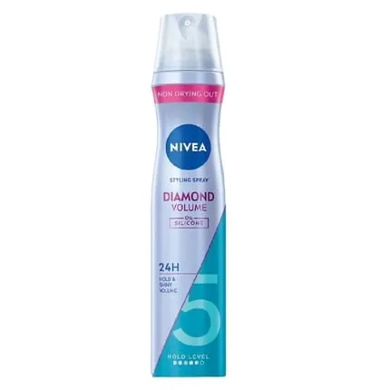 NIVEA Diamond Volume Care Hair Spray 250ml - Pack of 2