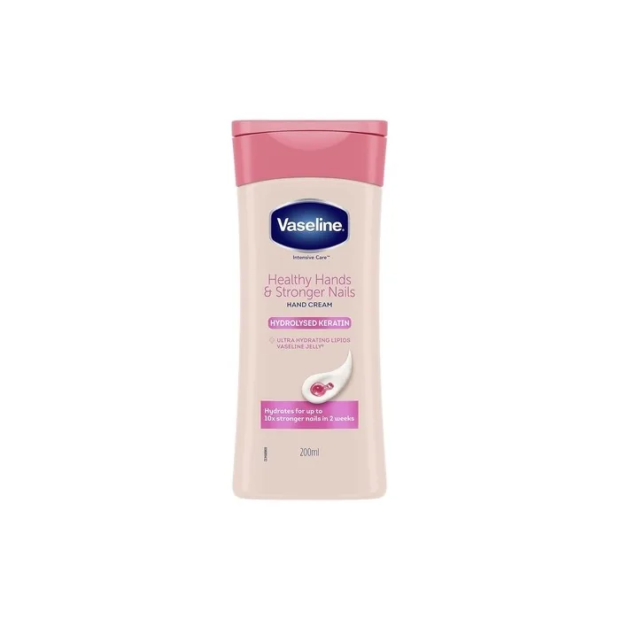 Vaseline Intensive Care Healthy Hands Stronger Nails with Keratin 200ml