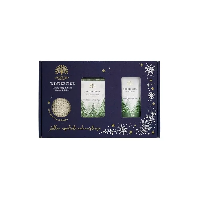 Wintertide Nordic Pine Luxury Soap & Hand Cream Hand Care Gift Set