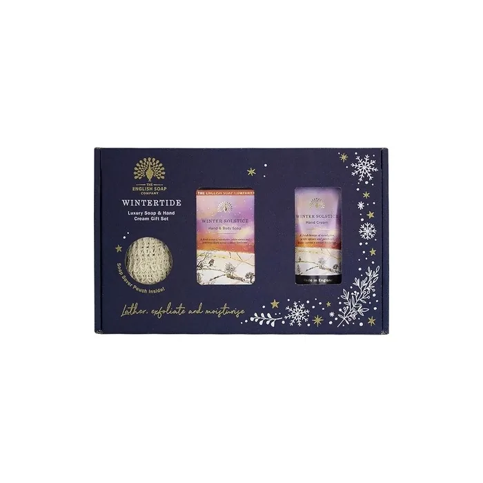 Wintertide Winter Solstice Luxury Soap & Hand Cream Hand Care Gift Set