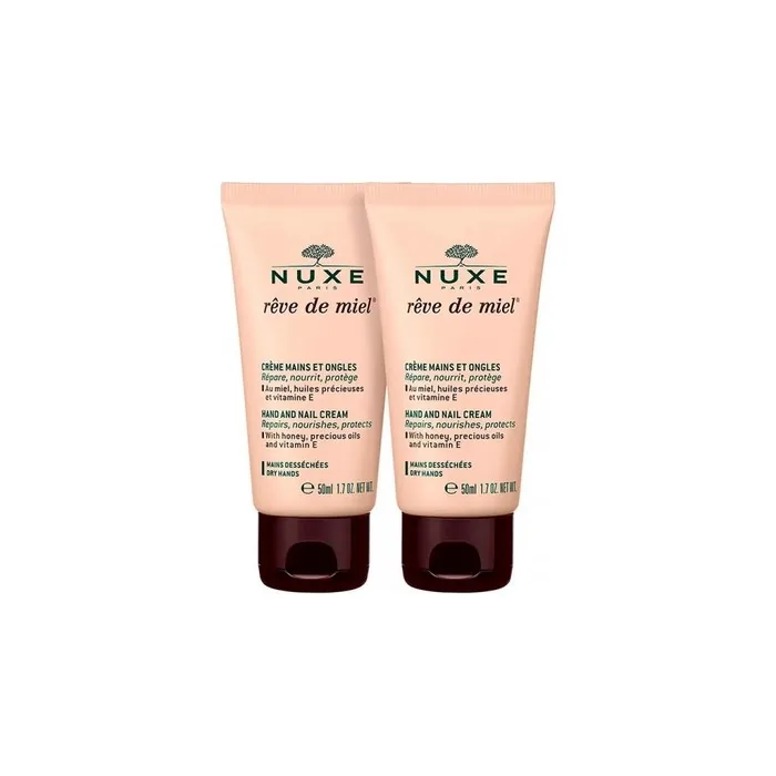 Nuxe Rve De Miel Hand And Nail Cream Duo 2 X 50 Ml