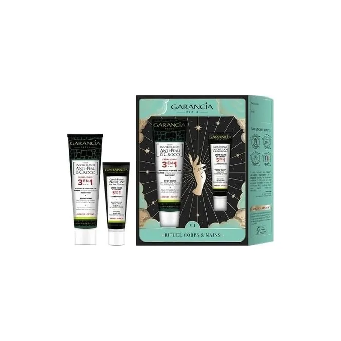 Garancia The Body & Hand Ritual Gift Set 150ml Body Cream and Beauty Glove
