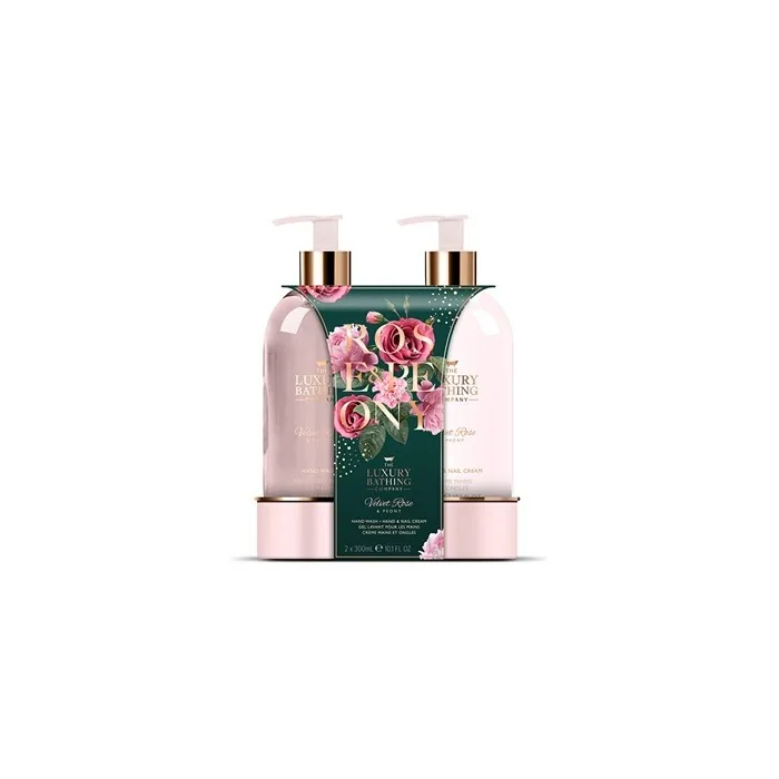 Grace Cole Rose Peony Moisturizing Hand Care Gift Set 2 Pieces