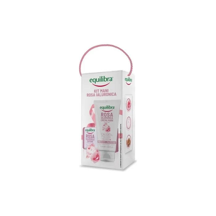 Equilibra Rose Hyaluronic Hand Care Set