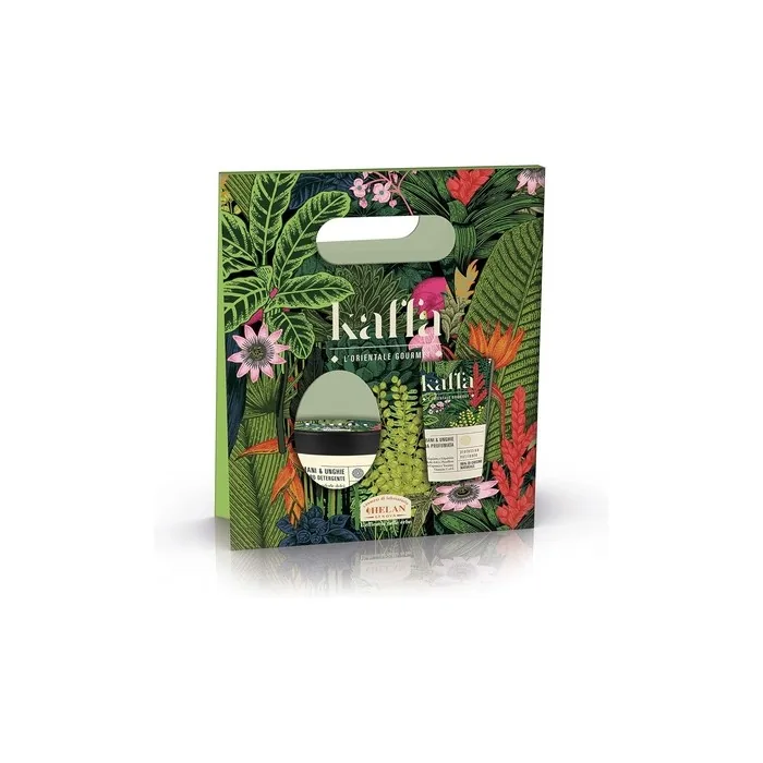 Helan Kaffa Gift Set for Women with Scented Moisturizing Nail & Hand Cream 50ml