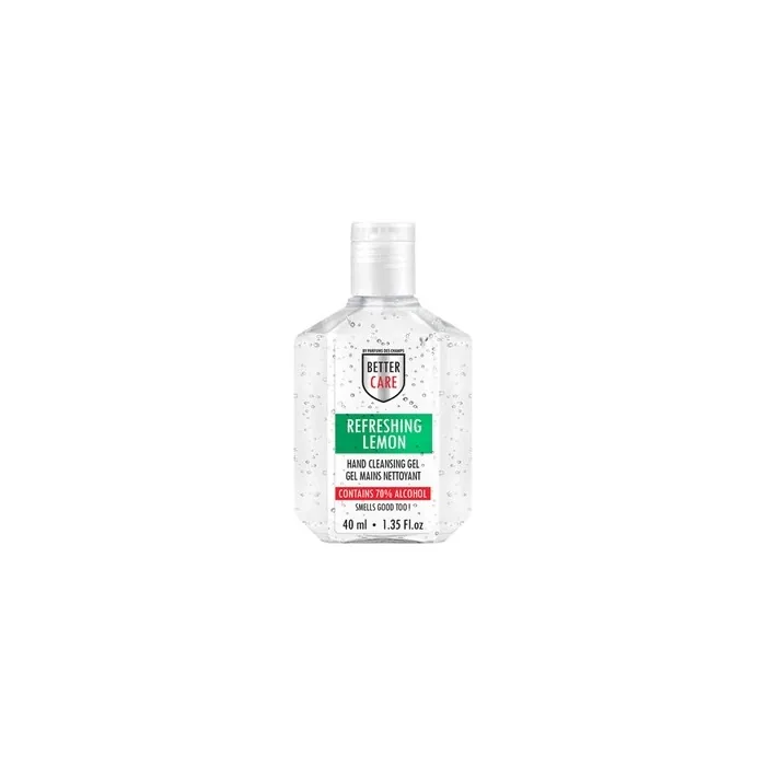 Better Care Hand Sanitizer Gel, Lemon Scented, Alcohol-Based, 40ml