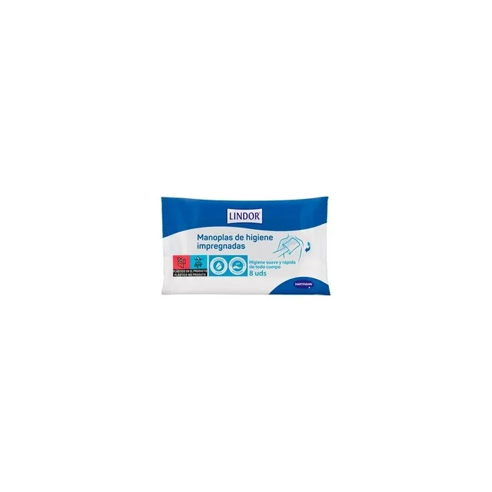 Hartmann Hartmann Lindor Impregnated Hygiene Mittens 8 Units