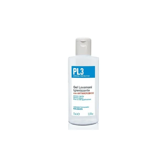 PL3 Antibacterial Sanitizing Gel 75ml
