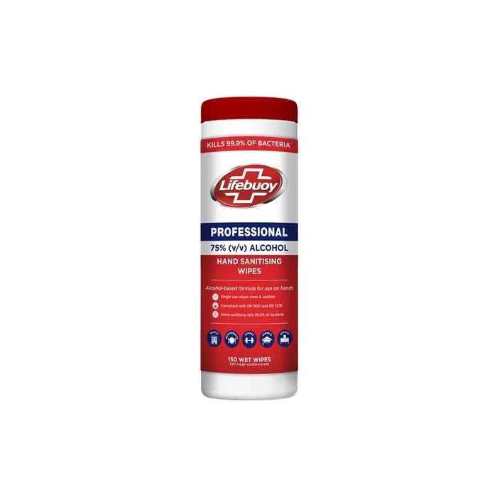 Lifebuoy Professional Hand Wipes 150 Sheets