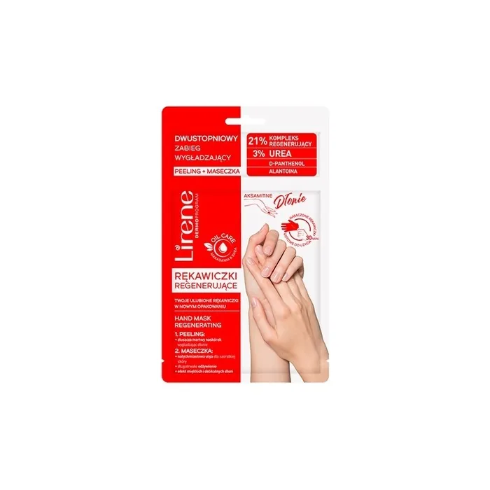 Lirene Dermoprogram Velvet Hands Regenerating Gloves 1 Pair