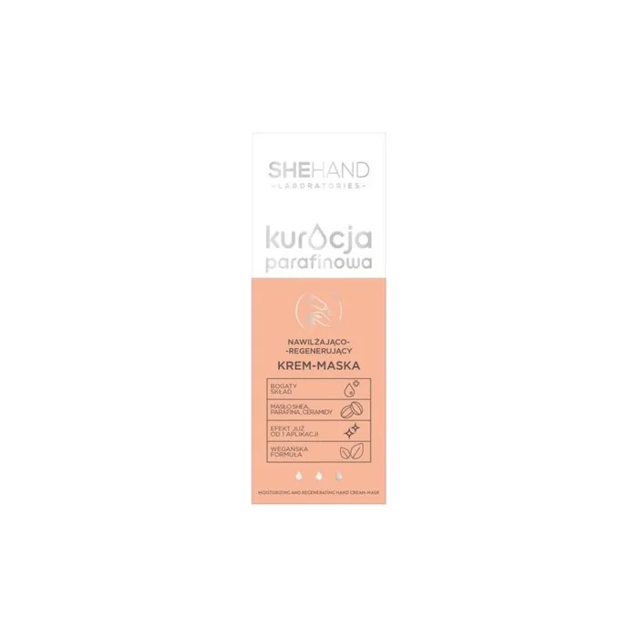 Paraffin Treatment Moisturizing and Regenerating Hand Cream Mask 75ml