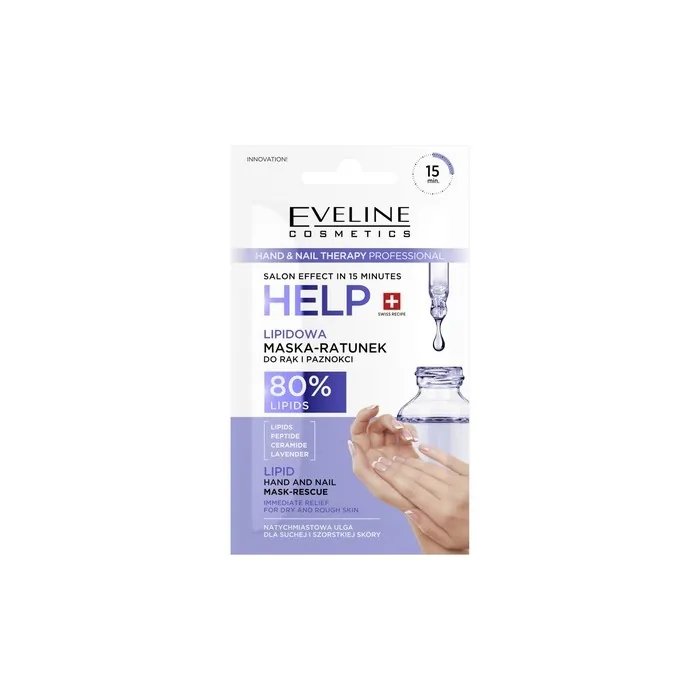 Eveline Hand And Nail Therapy Lipid Mask For Hands 7ml