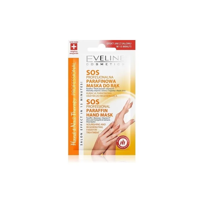 Eveline Hand & Nail Therapy Sos Professional Paraffin Mask For Hands 7ml
