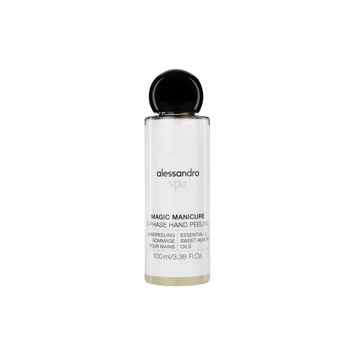 Alessandro Spa 2-Phase Hand Peeling Magic Manicure for Women 3.38oz Exfoliator