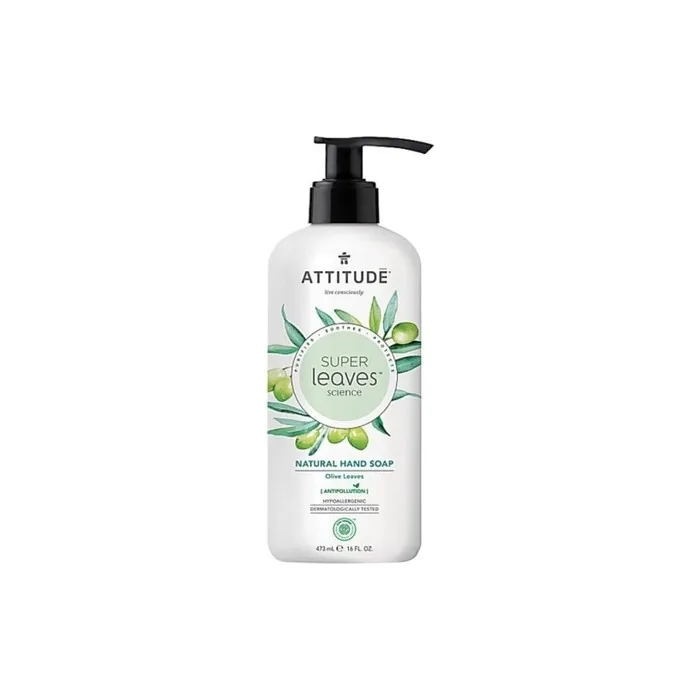 Attitude Super Olive Leaves Natural Hand Soap
