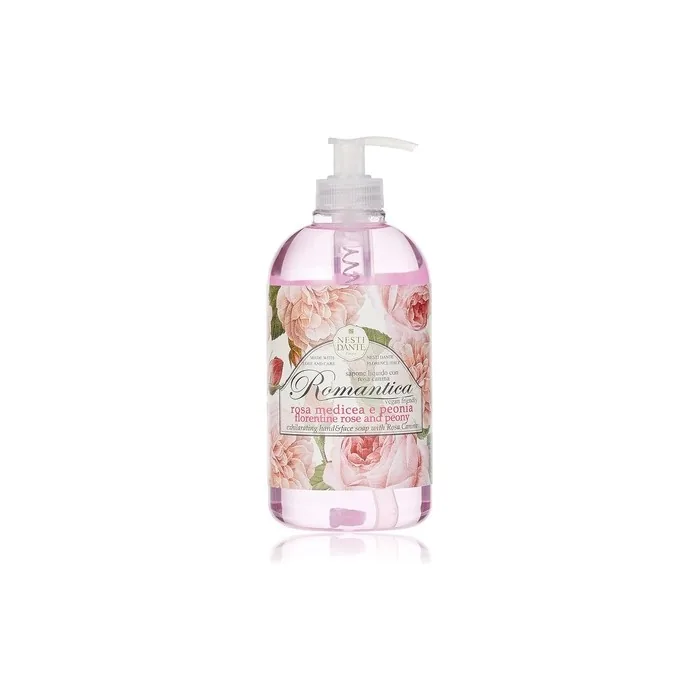Nesti Dante Romantica Rose and Peony Liquid Soap 0.5L