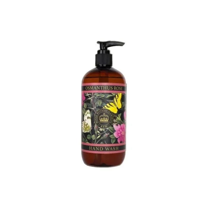 The English Soap Company Kew Gardens Hand and Body Wash with Aloe Vera and Vitamin E Osmanthus Rose Scent 500ml