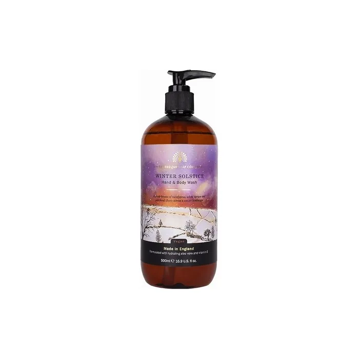 Winter Solstice Hand & Body Wash Soap 500ml 16.9fl oz.