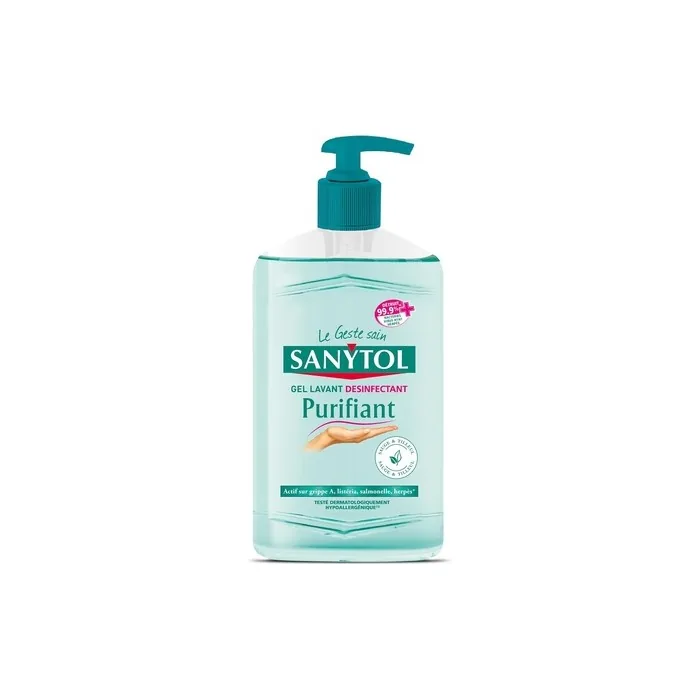 Sanytol Disinfectant Hand Wash Gel Sage and Linden 250ml