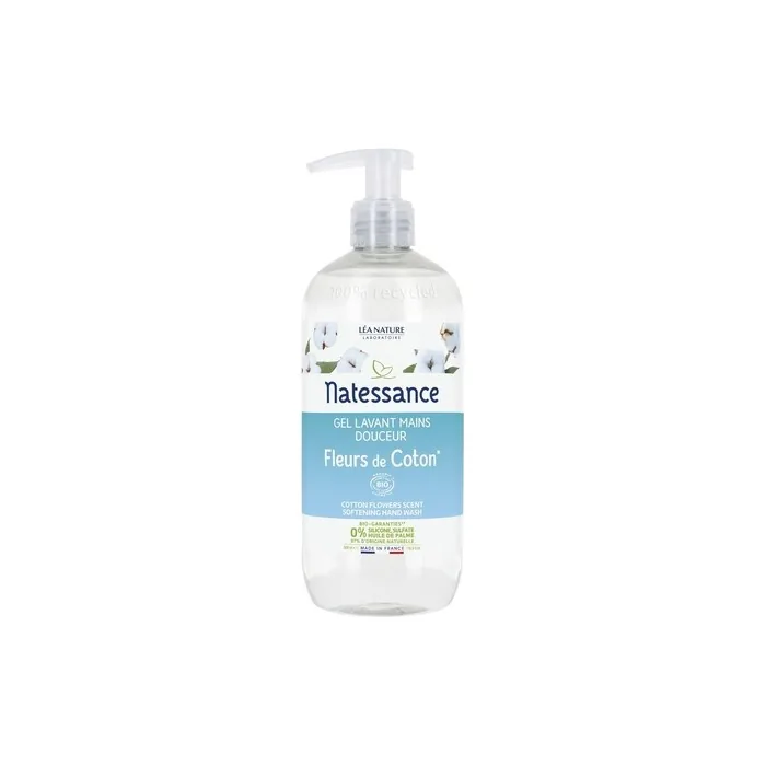 Natessance Cotton Flowers Scent Softening Hand Wash 500ml