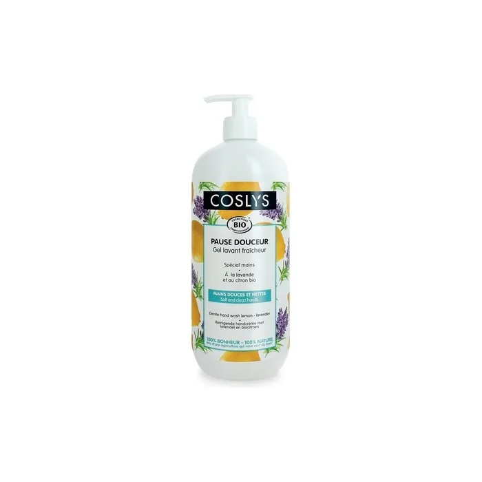 Coslys Organic Lemon Hygiene Hand Wash 1L