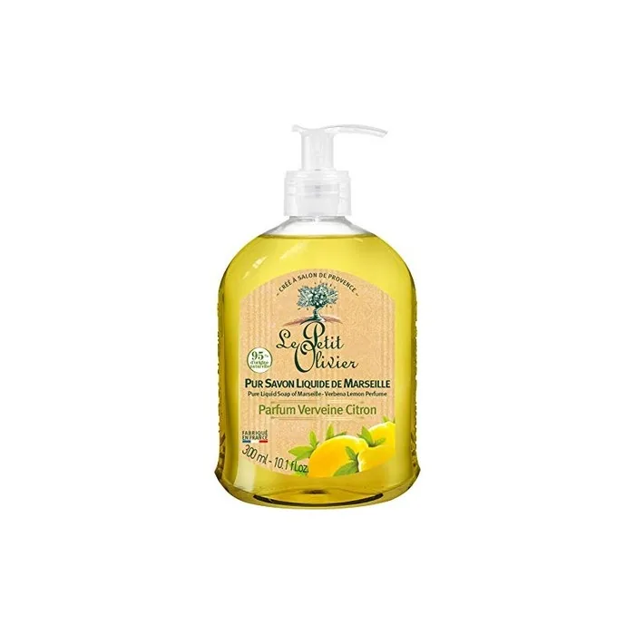 Le Petit Olivier Pur Savon Liquide de Marseille Verveine Citron 300ml
