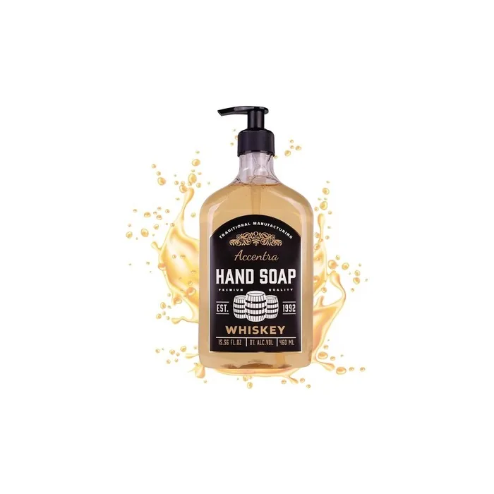 Accentra Hand Soap in Whiskey Bottle Optics 460ml