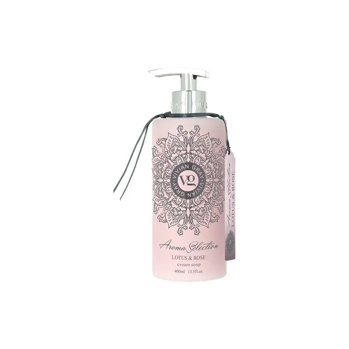 Vivian Gray Creamy Liquid Hand Soap Aroma Selection Lotus & Rose 400 Ml